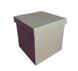 Подарункова коробка двосторонній картон "Крафтова" (20х20х20) kraft-4 фото 1