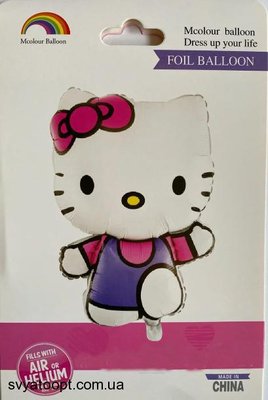 Фольгована фігура кітті (Китай) в Індивідуальній упаковці С-079 фото