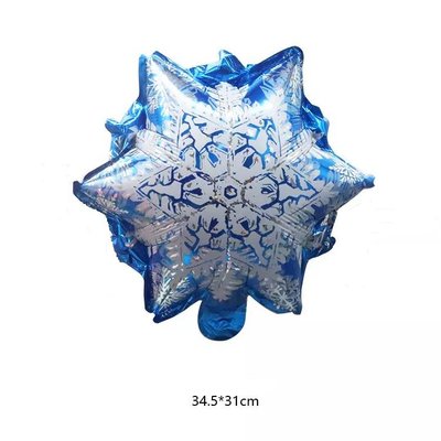 Міні Фольга "Нова сніжинка синя" (Китай) 8193 фото