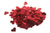 Конфетті серця (50 грам) Червоні металік 23х20мм 5-78127 фото