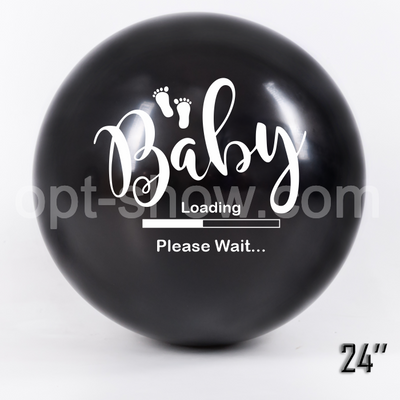 Куля-гігант 24" (60 см) Art-Show Baby (на гендер пати) baby-1 фото
