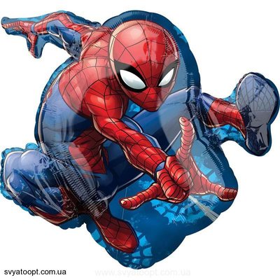 Фольгована фігура велика Людина павук Anagram 3207-0187 фото