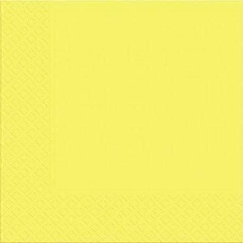Серветки "Жовті" (33х33) (20 штук) 2385 фото