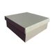 Подарункова коробка двосторонній картон "Крафтова" (25х25х9) kraft-3 фото 1