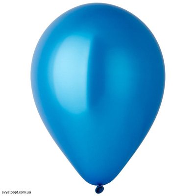 Воздушные шарики Everts 12" - 30см металлик Ярко-Синий 1102-1650 фото