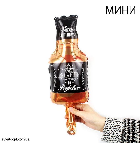 Мини Фольга "Бутылка Виски" (Китай) 5312 фото