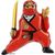 Фольгована фігура велика Ніндзя червоний (Grabo) 1207-3183 фото