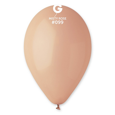 Шары Gemar 12" G110/99 (Туманный розовый) (100 шт) 3587 фото