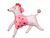 Фольгированная фигура Пудель розовый deco FB182 фото