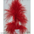 Декоративные перья красные 6345 фото