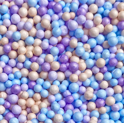 Пінопластові кульки 2-3 мм (Асорті Бузкове) 1л peno-mixlilac фото