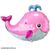 Фольгированная фигура большая Кит-малыш розовый Flexmetal (в Инд. уп.) 3207-3049 фото