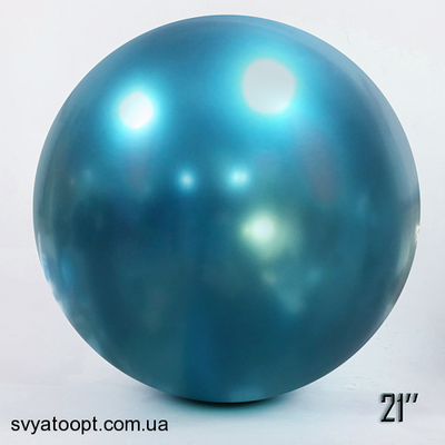 Куля-гігант Art-Show 21"/216 (Brilliance turquoise /Діамантова бирюза) (1 шт) GB21-30-1 фото