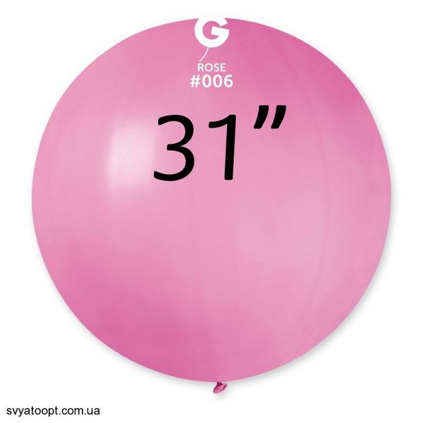 Шар-сюрприз Gemar 31" G220/06 (Розовый) (1 шт) 1102-0398 фото
