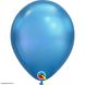 Воздушные шарики Qualatex Хром 7" (18 см) Голубой (Blue) 3102-0497 фото 1