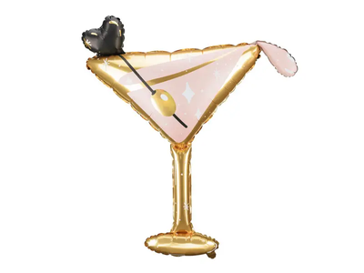 Фольгированная фигура большая Бокал мартини Party deco FB166 фото