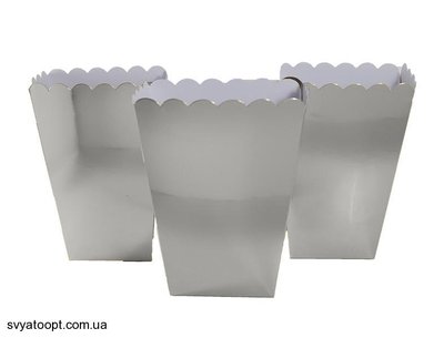 Коробочки для солодощів Silver (5шт/уп) 5508 фото