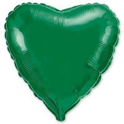 Фольга Flexmetal сердце 18" Зеленое 1204-0083 фото