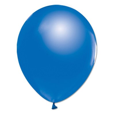 Шары Balonevi 12"/М04 (Металлик синий) (100 шт) BV-4555 фото