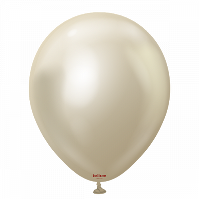 Кулі Калісан 12" (Хром біле золото (Mirror white gold)) (50 шт.) 11250112 фото