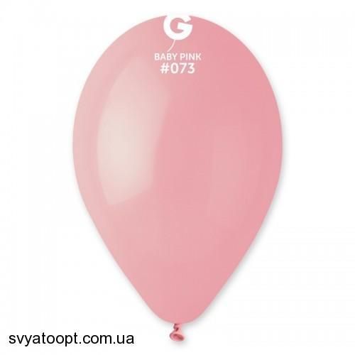 Шары Gemar 13" G120/73 (Матовый розовый) (100 шт) 4038 фото