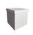 Подарочная коробка двусторонний картон "Белая" (25х25х25) white-9 фото