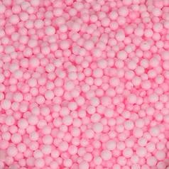 Пінопластові кульки 2-3 мм (Рожеві) 1л peno-pink фото