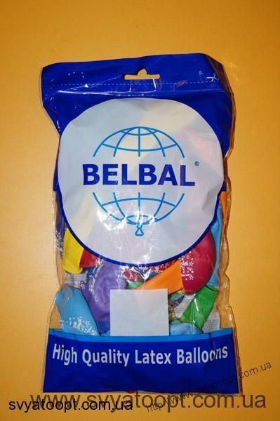 Шары Belbal 12" B105 (Мишка на красном) (25 шт) 1103-0838 фото