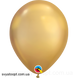 Воздушные шарики Qualatex Хром 7" (18 см). Золото (Gold) 3102-0496 фото 1