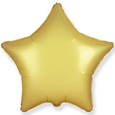 Фольга Flexmetal зірка 18" Сатин Золото 1204-0951 фото