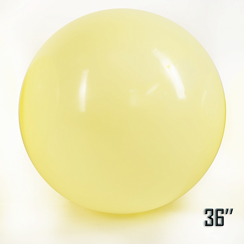 Куля-гігант Art-Show 36" (90см) Макарун жовтий GB36120 фото