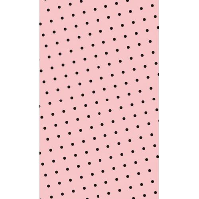 Подарунковий пакет "Чорні горохи на рожевому" 11х18х5 см pak-40 фото