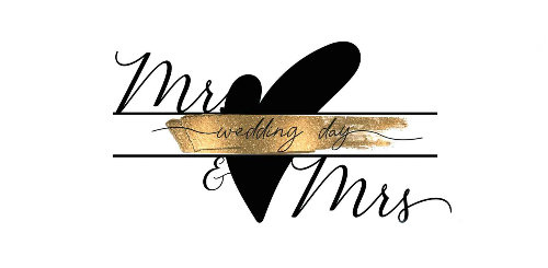 Конверт для денег "Wedding day Mr&Mrs" 2477 фото