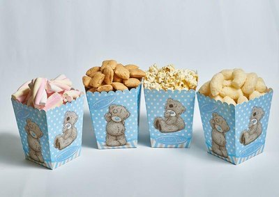 Коробочки для солодощів Ведмедики Тедді (блакитний) 7007-0025 фото