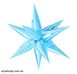 Пленка 3D Ежик Голубой (составной) (100*100 см) Китай 6492 фото 1