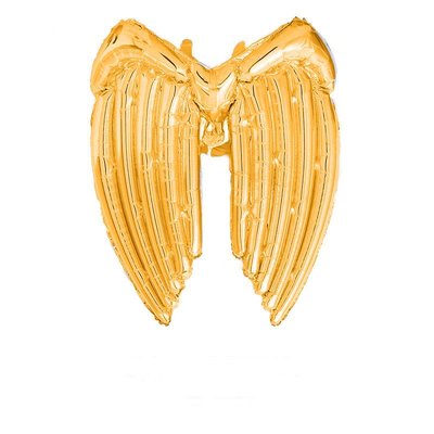 Фольгована фігура Крила ангела Золоті (Китай) (в індив. упаковці) Т-217 фото