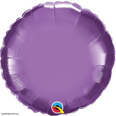 Хром фольга круг Фиолетовый 18" 3204-0588 фото