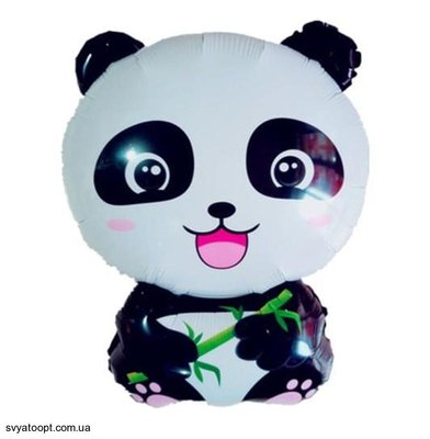 Фольгированная фигура панды в инд. уп. (Китай) 5410 фото