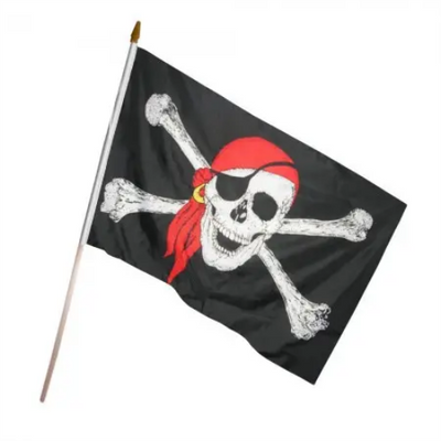 Піратський прапор (1 шт) 5635 фото