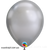 Воздушные шарики Qualatex Хром 11" (28 см). Серебро (Silver) 3102-0084 фото