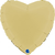 Фольга Сердце 18" Макарун желтый (Grabo) 180M04Y фото