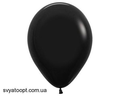 Шары Sempertex 10" 080 (Fashion Solid Black) (100 шт) 4510 фото