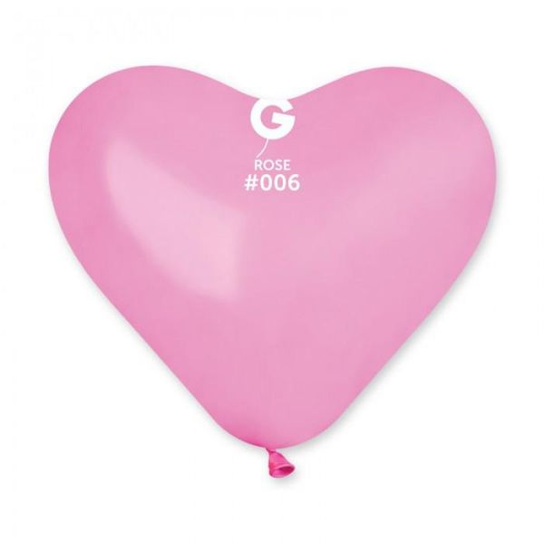 Кулі-серця Gemar 10" CR/06 (Рожевий) (100 шт) 9357 фото