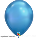 Воздушные шарики Qualatex Хром 11" (28 см). Синий (Blue) 3102-0079 фото 1