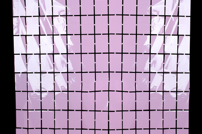 Штора для фотозони 2х1 Квадрат (ніжно-рожева) 5-82001 фото