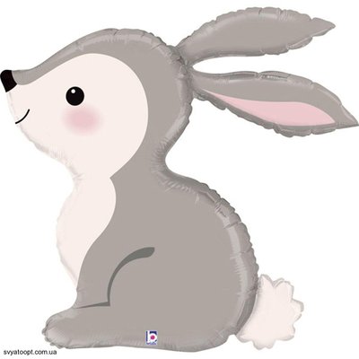 Фольгована фігура велика Кролик лісовий (Grabo) 3207-2256 фото