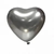 Куля-серце Калісан 12" (Хром срібний (Mirror silver)) (1 шт) KLH12-009 фото