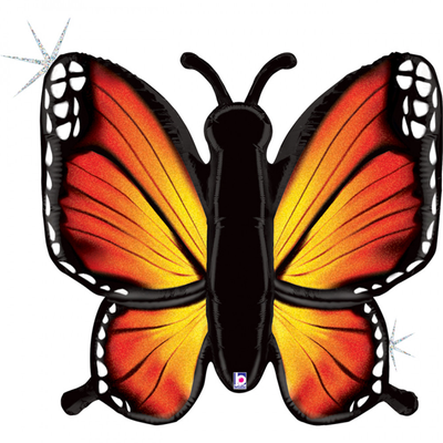 Фольгована фігура 37"Метелик помаранчевий Grabo 35779GH-Р фото