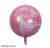 Фольга 3Д сфера Мрамор розовый Китай 22103 фото