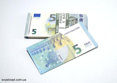 Сувенірні гроші "5 євро" 4233 фото